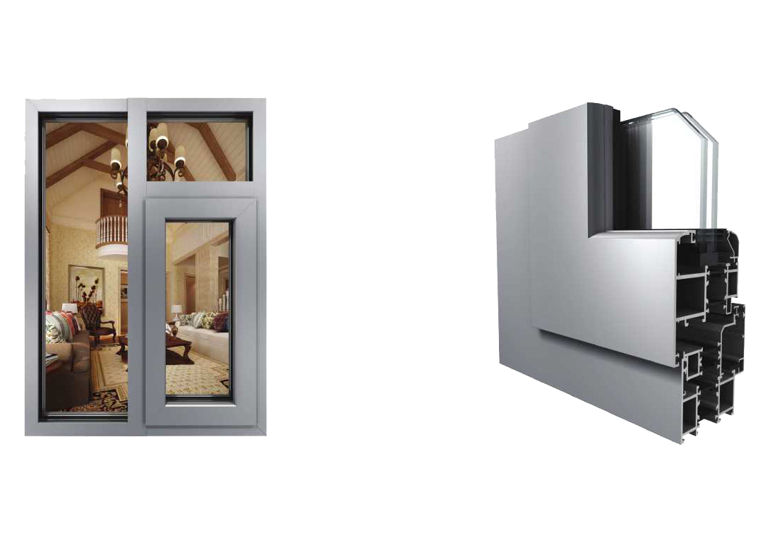 MS65 Hung Windows with Thermal Break and Built-in Window series
